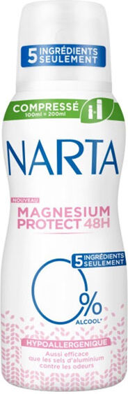 Narta Magnesium Protect Déodorant Spray Femme 48h 150ml