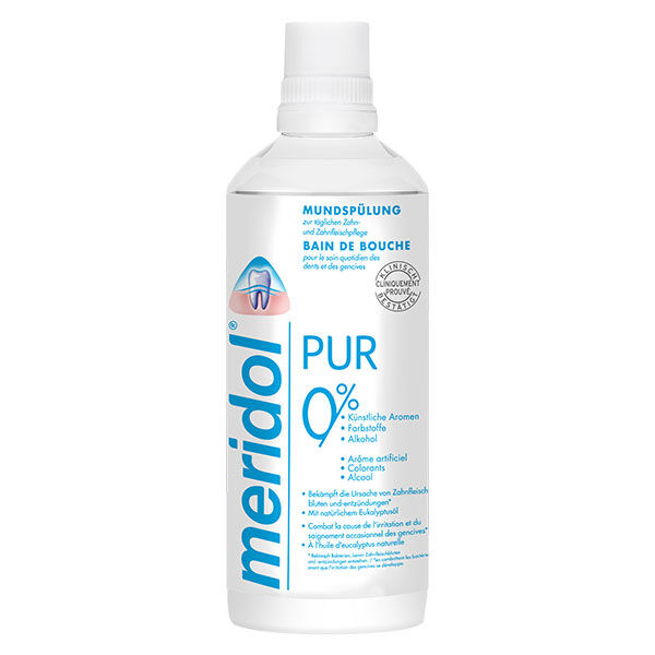 Méridol Meridol Pur 0% Bain de Bouche 400ml