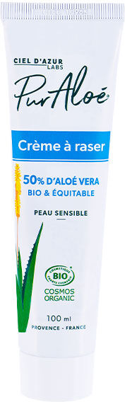 Pur Aloé Crème à Raser Aloé Vera 50% 100ml