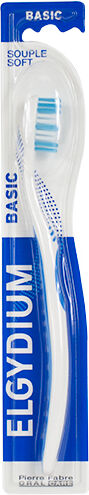 Elgydium Brosse à Dents Basic Souple Bleue