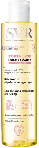 SVR Topialyse Huile Lavante Micellaire Relipidante 200ml