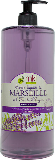 MKL Green Nature Savon Liquide de Marseille Lavande 1L