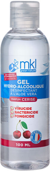 MKL Green Nature Gel Hydroalcoolique Cerise 100ml