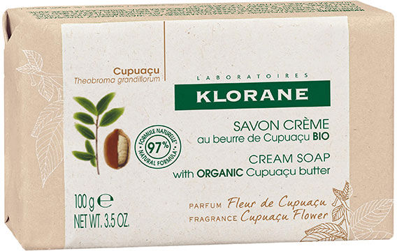 Klorane Beurre de Cupuaçu Savon Crème Parfum Fleur de Cupuaçu 100g