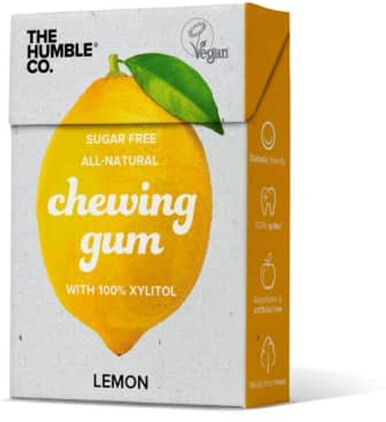 Humble Chewing Gum Vegan Cruelty Free Citron 10 unités