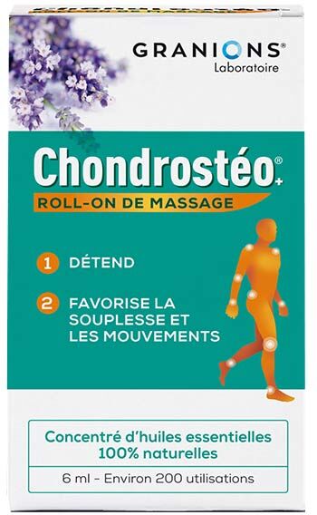 Laboratoire des Granions Chondrostéo Roll'On de Massage 6ml