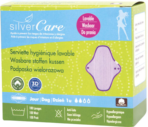 Silvercare Silver Care Serviette Hygiénique Jour Lavable