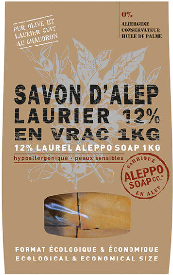 Tadé Savon Alep 12% Vrac 1kg