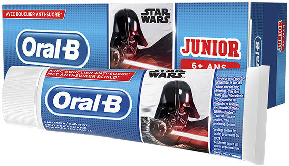 Oral-B Dentifrice Junior Star Wars +6ans 75ml