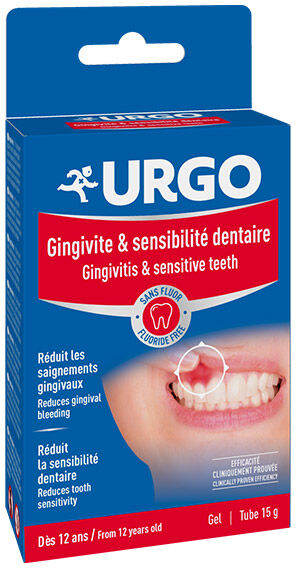 Urgo Visage Gel Gingivite et Sensibilité Dentaire 15g