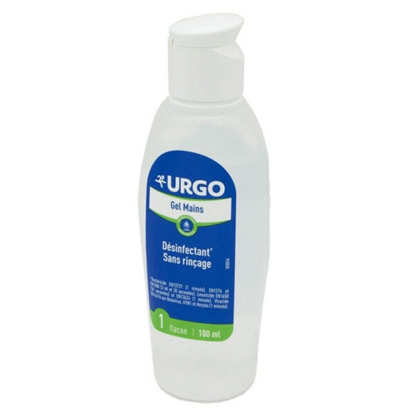 Urgo Premiers Soins Gel Hydroalcoolique Mains Désinfectant 100ml