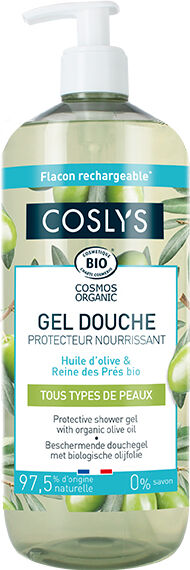 Coslys Gel Douche Protecteur Olive Bio 1L