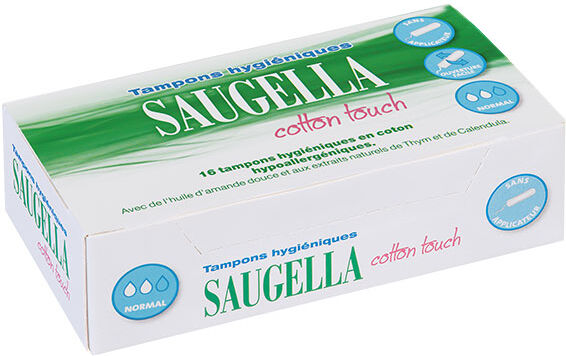 Saugella Cotton Touch Tampon Hygiénique Normal 16 unités