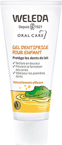 Weleda Soin Bucco-Dentaire Gel Dentifrice pour Enfant 50ml