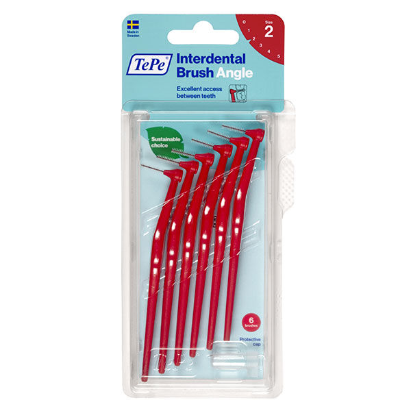 TePe Brossette Interdentaire Angle Eco-Responsable 0,5mm 6 unités