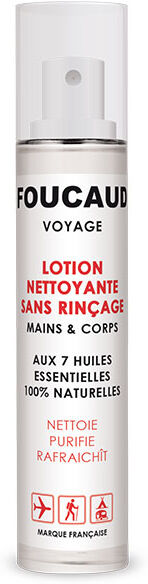 Foucaud Voyage Lotion Nettoyante Sans Rinçage 50ml