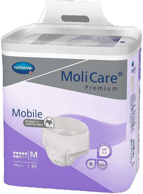 Hartmann MoliCare Mobile 8 gouttes - 3 paquets de 14 protections Medium