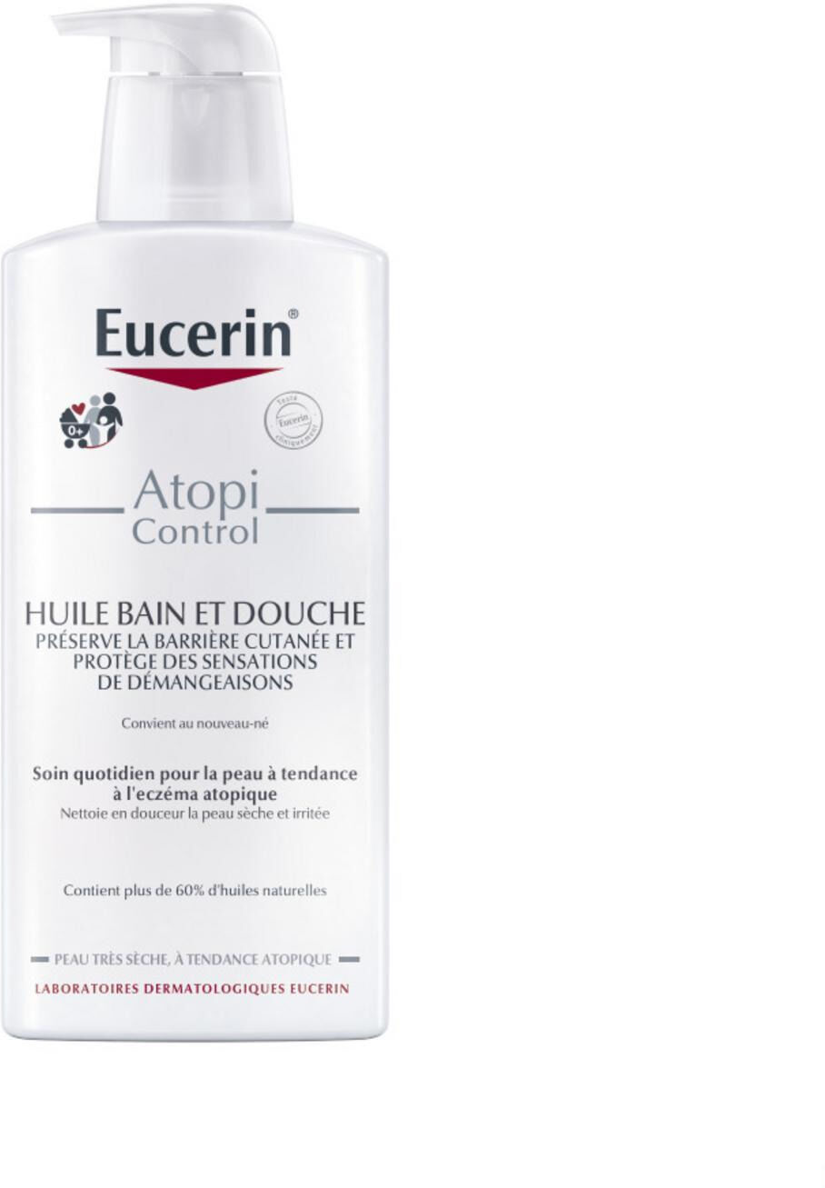 Eucerin Atopicontrol Huile Bain & Douche 20 % Omega 400 ml