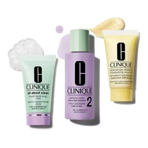 Clinique - Skincare Mini Kit  3 Step Skin Type 2 Cleanser Refresher Course, Set