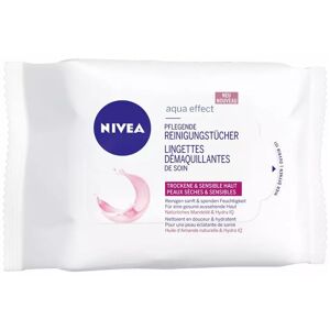 Nivea - Pflegende Reinigungstücher, Visage Pflegend, 25 Pezzi, Weiss