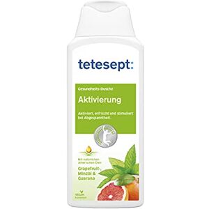 tetesept Aktivierung Duschgel, Aktiviert und stimuliert bei Abgeschlagenheit, Wohltuende Wirk-Dusche zur Erfrischung, Intensiver Duft durch natürliche Wirkstoffe, 5 x 250ml