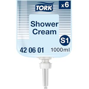 Tork Duschcreme S1, Unisex-Duft, 6 × 1000 ml, 420601