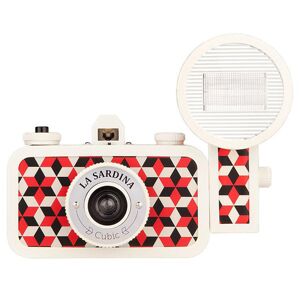 Lomography La Sardina & Flash Cubic Edition - Analogkamera