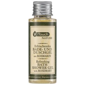 VEGA Bade-/Duschgel V-Touch Nature; 40 ml; beige/grün; 216 Stück / Packung
