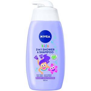 NIVEA Kids 2in1 Shower & Shampoo Girl (500 ml)