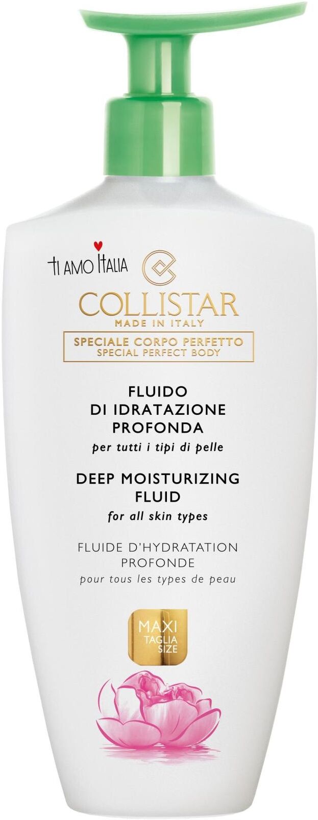 COLLISTAR Körperlotion »Deep Moisturizing 400 ml«, Premium Kosmetik weiss