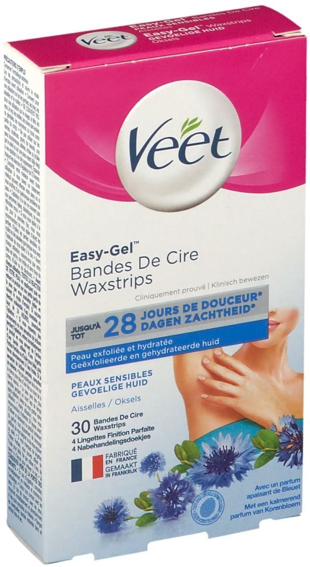 Veet Kaltwachsstreifen Bikini & Achseln Sensible Haut