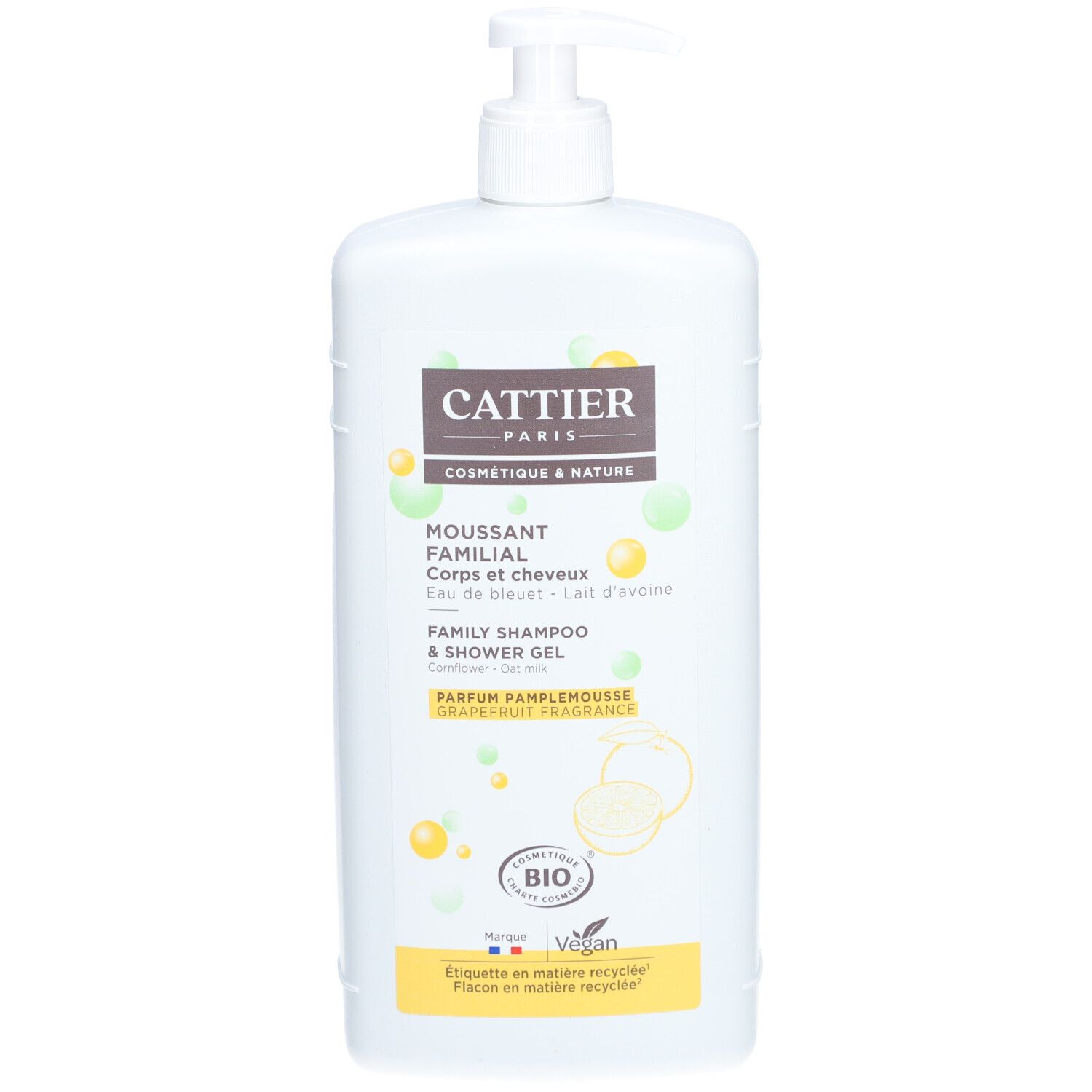 Cattier Shampoo und Duschgel für die ganze Familie