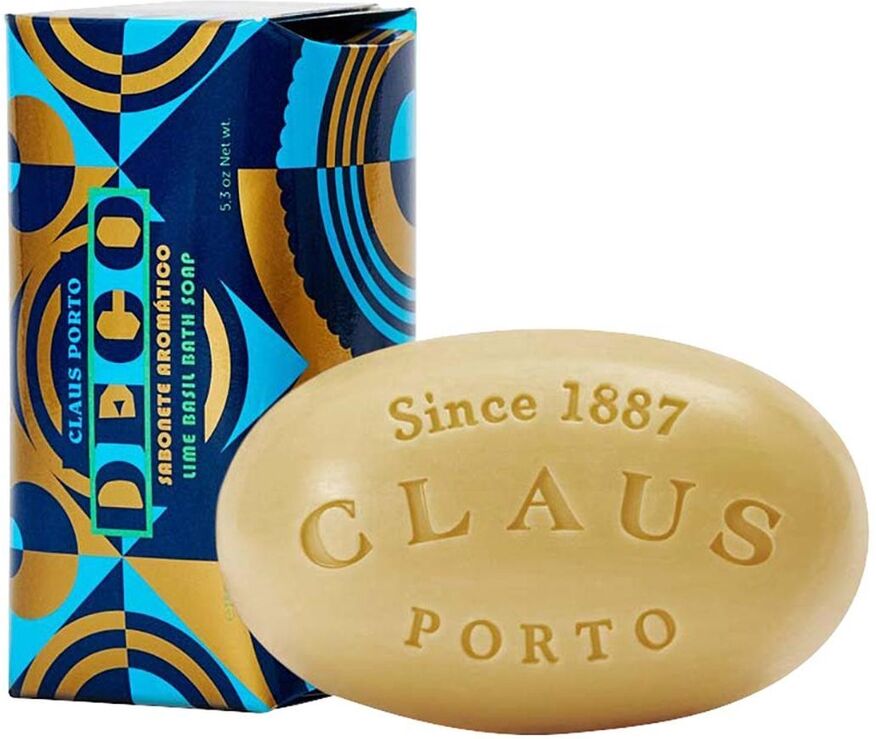 Claus Porto Deco Lime Basil Soap 150 Gramm 150.0 g