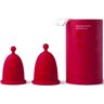 Whoop·de·doo Menstrual Cup Duo Pack menstruační kalíšek Red