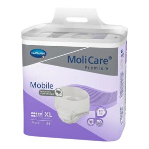 MoliCare Premium Mobile, 2.000 ml Saugleistung, 14 Stück XL weiss