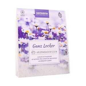 Sensena Aromabadekissen - Ganz locker Badesalz & Badebomben 60 g