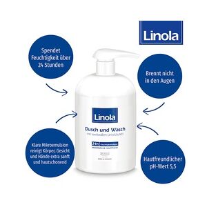 Linola Dusch und Wasch m.Spender Duschgel 0.5 l