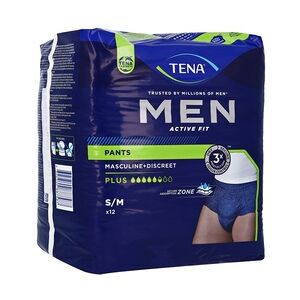 TENA MEN Act.Fit Inkontinenz Pants Plus S/M blau 12 Stück