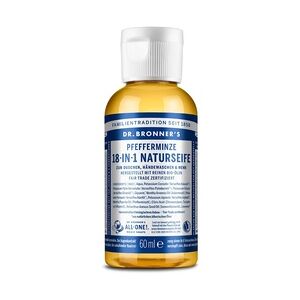 Dr. Bronner's 18-in-1 NATURSEIFE Pfefferminze Seife 60 ml