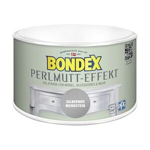 Bondex Holzfarbe Perlmutt-Effekt 500 ml silber mondstein