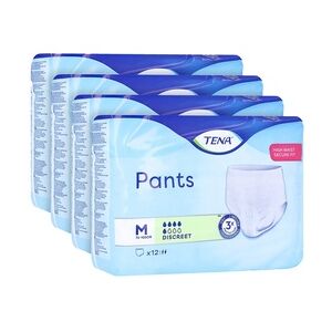 TENA PANTS Discreet M bei Inkontinenz 4x12 Stück