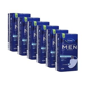 TENA MEN Active Fit Level 1 Inkontinenz Einlagen 6x24 Stück