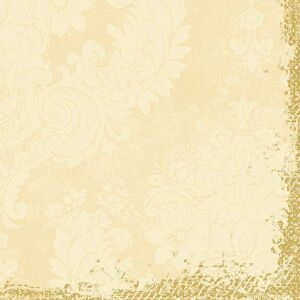 Duni Serviette Klassik Royal cream 40x40 cm 4lagig 1/4 Falz 50 Stück