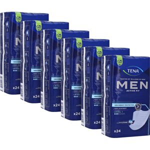 Essity Germany GmbH Health and Medical Solutions TENA MEN Active Fit Level 1 Inkontinenz Einlagen 6x24 Stück