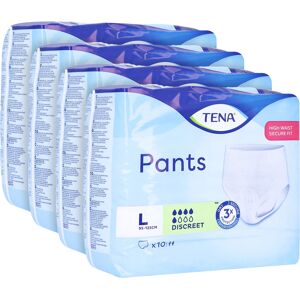 Essity Germany GmbH Health and Medical Solutions TENA PANTS Discreet L bei Inkontinenz 4x10 Stück