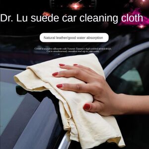 91510107mac2r2y0xa Natural Chamois Leather Car Washing Towels Super Absorbent Car Home Window Glass Drying Cleaning Cloth Quick Dry Car Wash