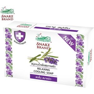 Snake Prickly Heat Relaxing Cooling Soap, Französischer Lavendel, 100 G 1 Stück / 3 Stück - Thai