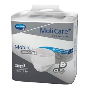 MoliCare Premium Mobile, Saugleistung 2600 ml, 14 Stück weiss L