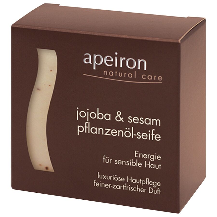 Apeiron Pflanzenöl-Seife Jojoba & Sesam 100g