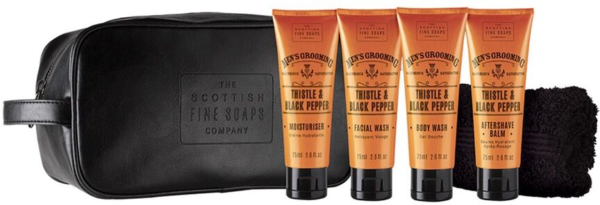 Scottish Fine Soaps Men's Grooming Travel Bag